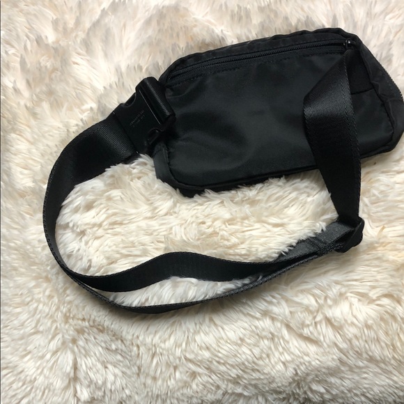 Black Nylon Men's Crossbody Bag - Picture 11 of 12